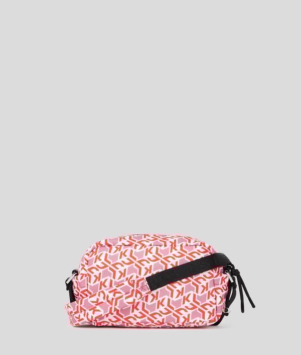 Karl Lagerfeld SAC BANDOULIÈRE FONCTIONNEL EN NYLON MONOGRAM