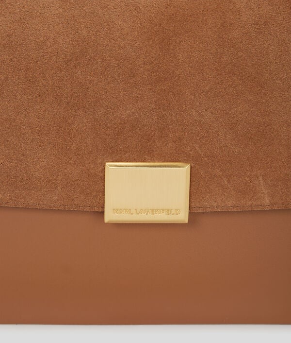 Karl Lagerfeld SAC BANDOULIÈRE MEDIUM EN DAIM K/FOREVER