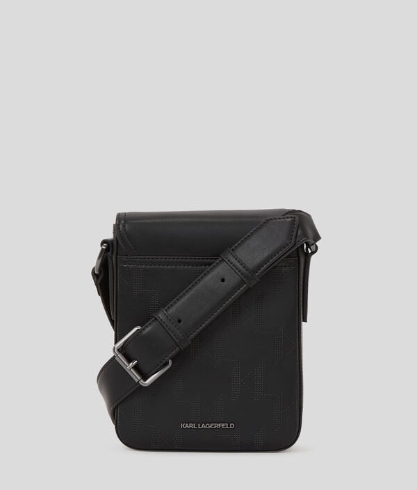 Karl Lagerfeld SAC BANDOULIÈRE NORD-SUD PERFORÉ K/PLAK