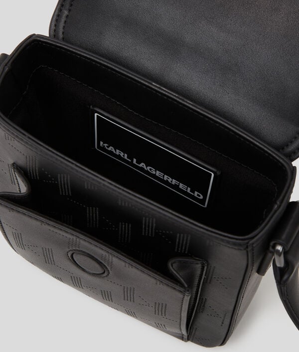 Karl Lagerfeld SAC BANDOULIÈRE NORD-SUD PERFORÉ K/PLAK