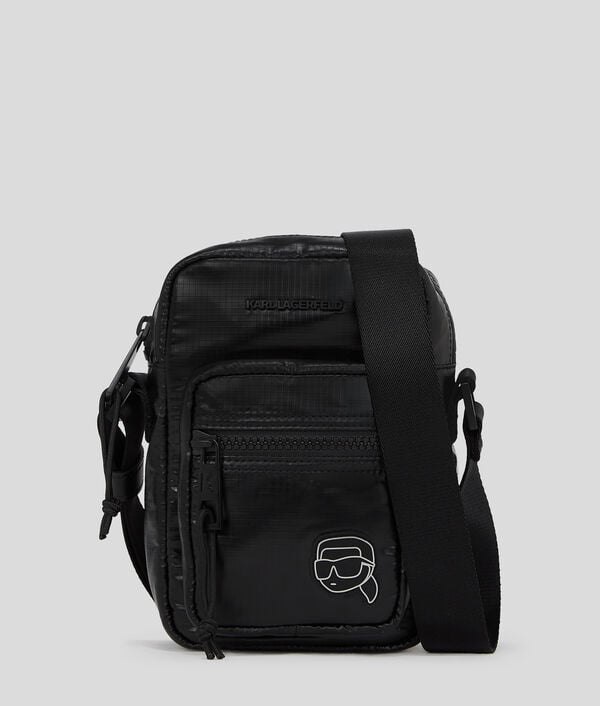 karl lagerfeld SAC BANDOULIÈRE NYLON MATELASSÉ IKON K