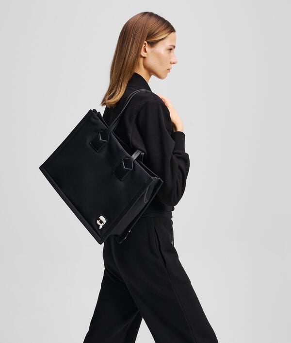Karl Lagerfeld SAC CABAS CARRÉ MEDIUM EN NYLON IKON