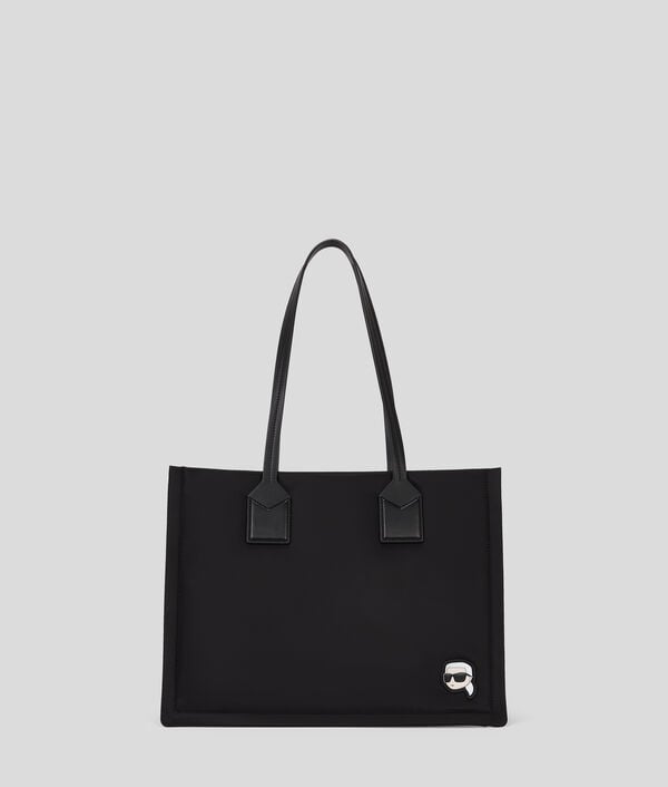 karl lagerfeld SAC CABAS CARRÉ MEDIUM EN NYLON IKON