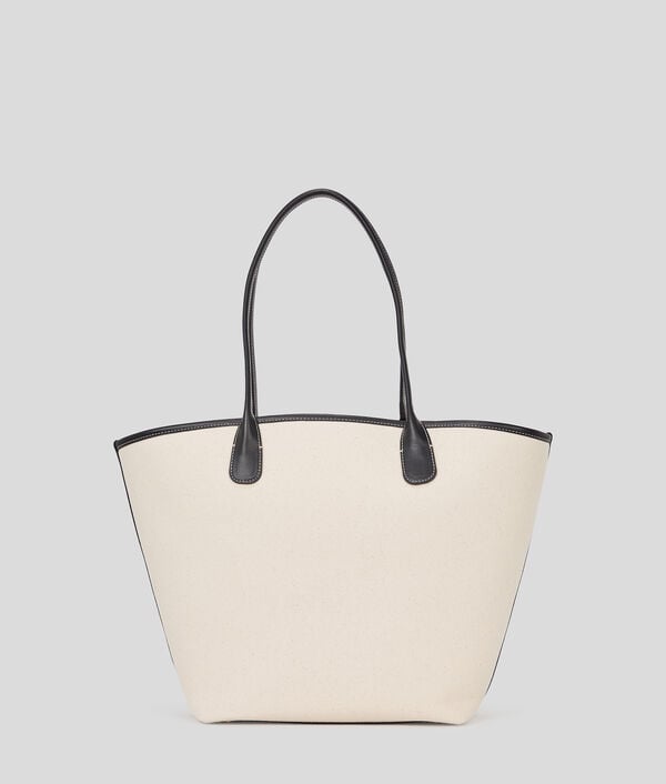 Karl Lagerfeld SAC CABAS EN TOILE HOTEL KARL DE TAILLE MOYENNE