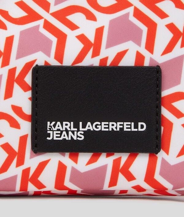 Karl Lagerfeld SAC PORTÉ ÉPAULE EN NYLON FONCTIONNEL MONOGRAM