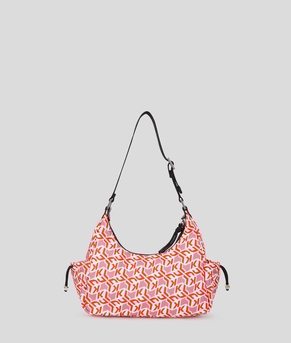 Karl Lagerfeld SAC PORTÉ ÉPAULE EN NYLON FONCTIONNEL MONOGRAM