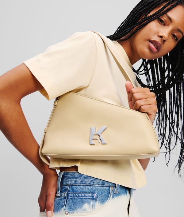 Karl Lagerfeld SAC PORTÉ ÉPAULE GÉOMÉTRIQUE EN CUIR