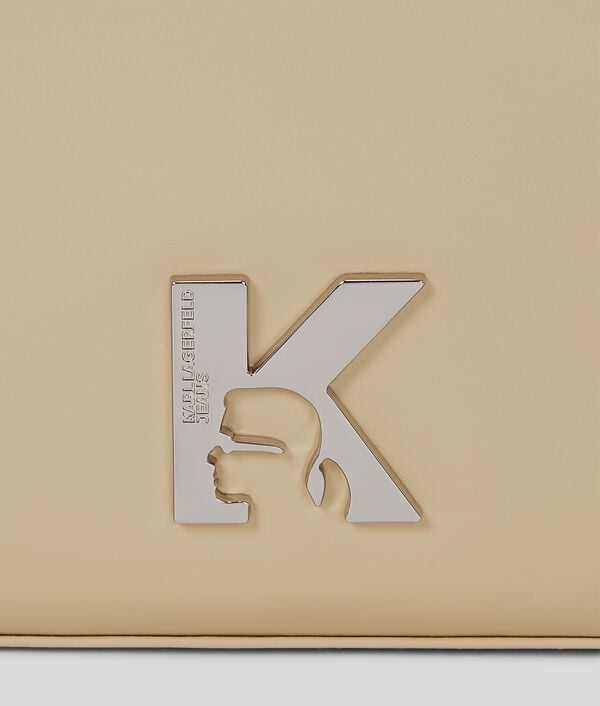 Karl Lagerfeld SAC PORTÉ ÉPAULE GÉOMÉTRIQUE EN CUIR