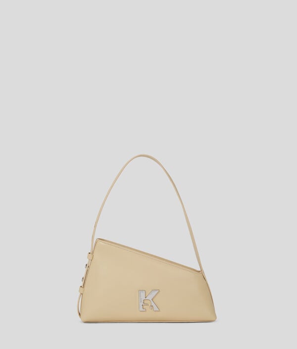 karl lagerfeld SAC PORTÉ ÉPAULE GÉOMÉTRIQUE EN CUIR