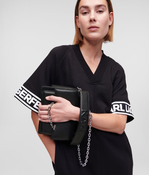 Karl Lagerfeld SAC PORTÉ ÉPAULE K/SEVEN EN CUIR GRAINÉ