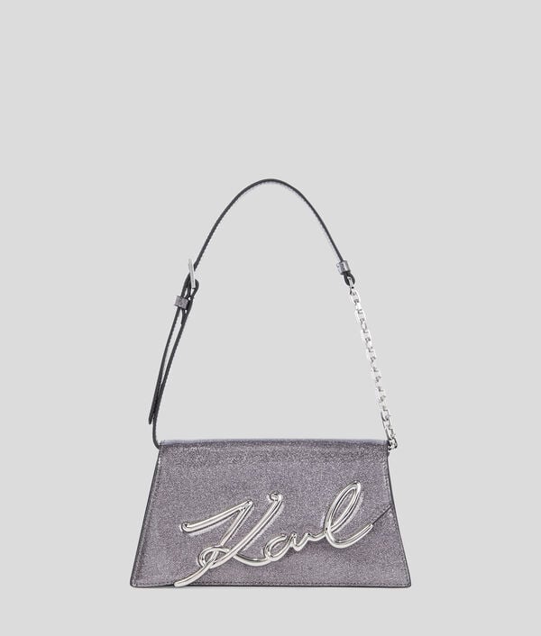 karl lagerfeld SAC PORTÉ ÉPAULE MEDIUM PAILLETÉ K/SIGNATURE