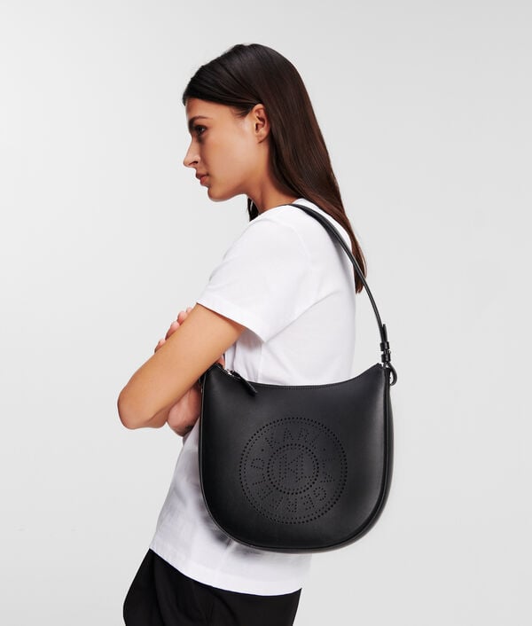 Karl Lagerfeld SAC PORTÉ ÉPAULE PERFORÉ CROISSANT DE LUNE K/CIRCLE