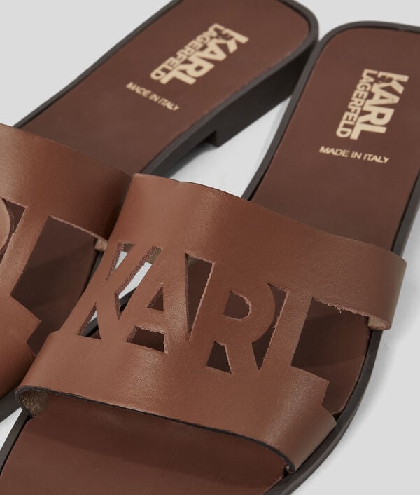 Karl Lagerfeld Sandalen Mule Avec Découpe Skoot Ii Karl