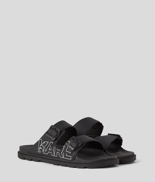 karl lagerfeld SANDALES À DOUBLES BRIDES KONDO TRED