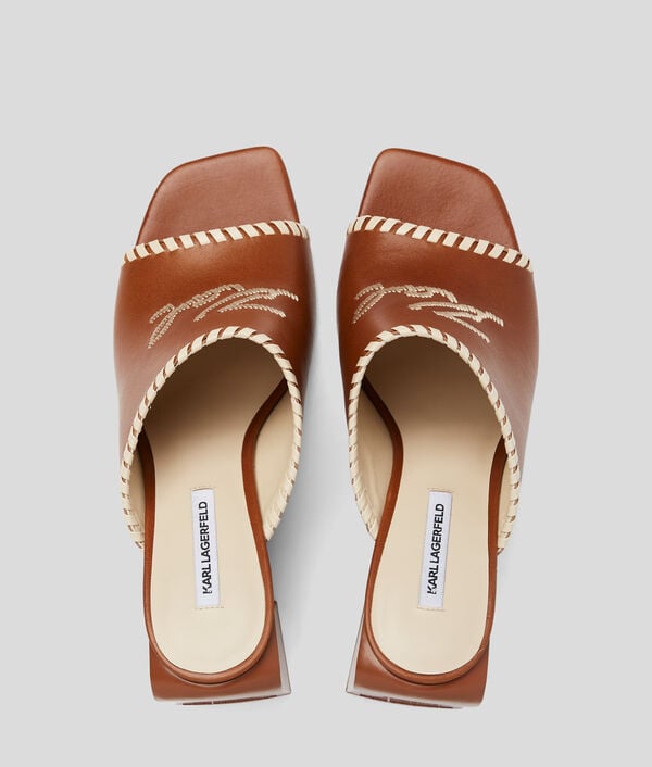 Karl Lagerfeld SANDALES À TALONS KARL SIGNATURE ASTRA NOVA