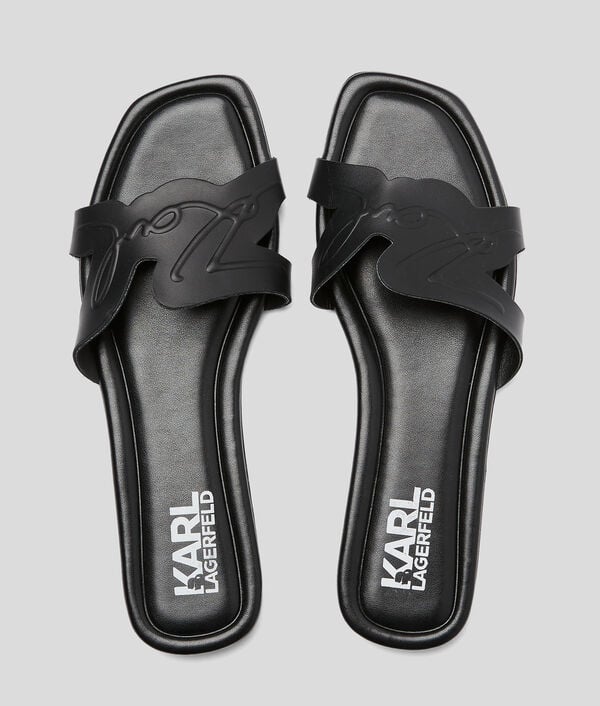 Karl Lagerfeld SANDALES AVEC DÉCOUPES BRIO SIGNATURE