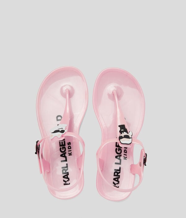 Karl Lagerfeld SANDALES EN PLASTIQUE IKON POUR FILLES