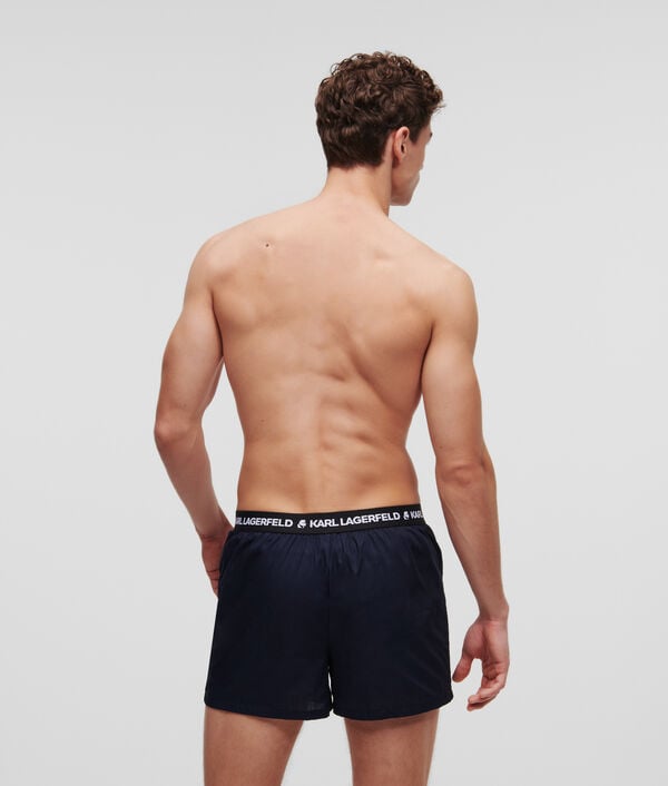 Karl Lagerfeld SHORT BOXER TISSÉ AVEC LOGO KARL - LOT DE 3