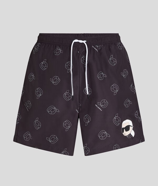 Karl Lagerfeld SHORT DE BAIN À IMPRIMÉ FAÇON ALL-OVER IKON