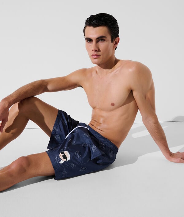 Karl Lagerfeld SHORT DE BAIN À IMPRIMÉ FAÇON ALL-OVER IKON
