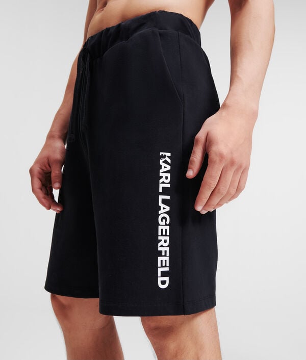 Karl Lagerfeld SHORT DE NUIT MOLLETONNÉ AVEC LOGO KARL