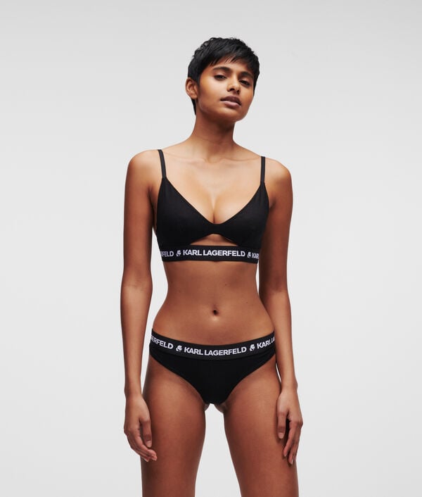 karl lagerfeld SOUTIEN-GORGE AVEC DECOUPE ET LOGO KARL