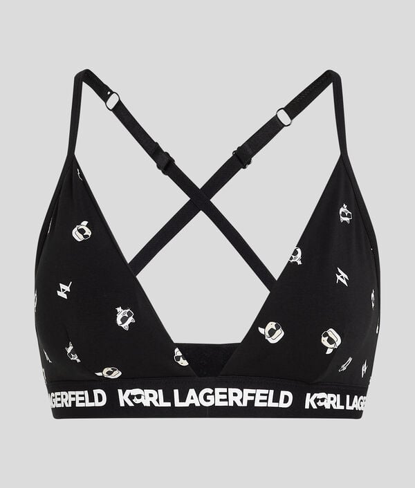 Karl Lagerfeld SOUTIEN-GORGE TRIANGLE REMBOURRÉ IKON