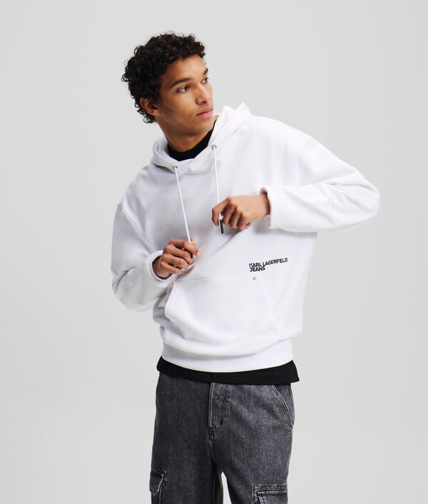 Karl Lagerfeld SWEAT À CAPUCHE AVEC IMPRIMÉ GRAPHIQUE