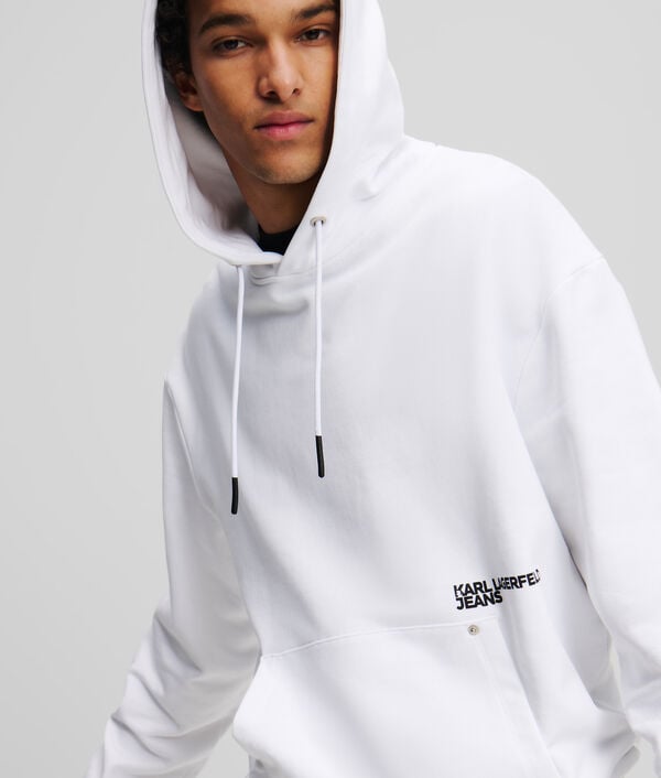 Karl Lagerfeld SWEAT À CAPUCHE AVEC IMPRIMÉ GRAPHIQUE