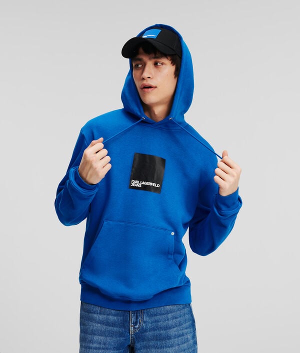 karl lagerfeld SWEAT À CAPUCHE AVEC LOGO KLJ ENCADRÉ