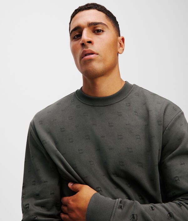 Karl Lagerfeld SWEAT-SHIRT À IMPRIMÉ FAÇON ALL-OVER IKON