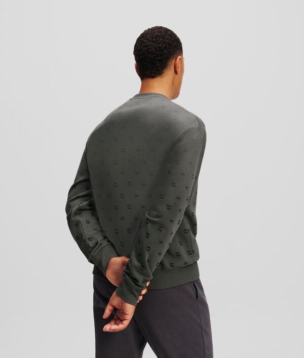 Karl Lagerfeld SWEAT-SHIRT À IMPRIMÉ FAÇON ALL-OVER IKON