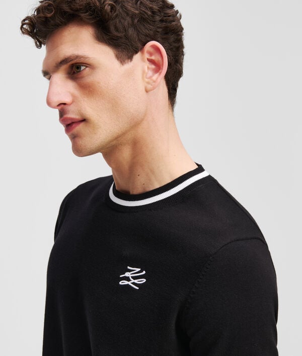 Karl Lagerfeld SWEAT-SHIRT À MANCHES COURTES K/AUTOGRAPH