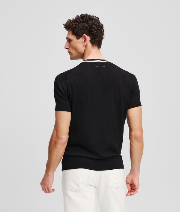 Karl Lagerfeld SWEAT-SHIRT À MANCHES COURTES K/AUTOGRAPH