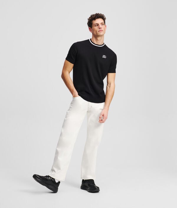 Karl Lagerfeld SWEAT-SHIRT À MANCHES COURTES K/AUTOGRAPH