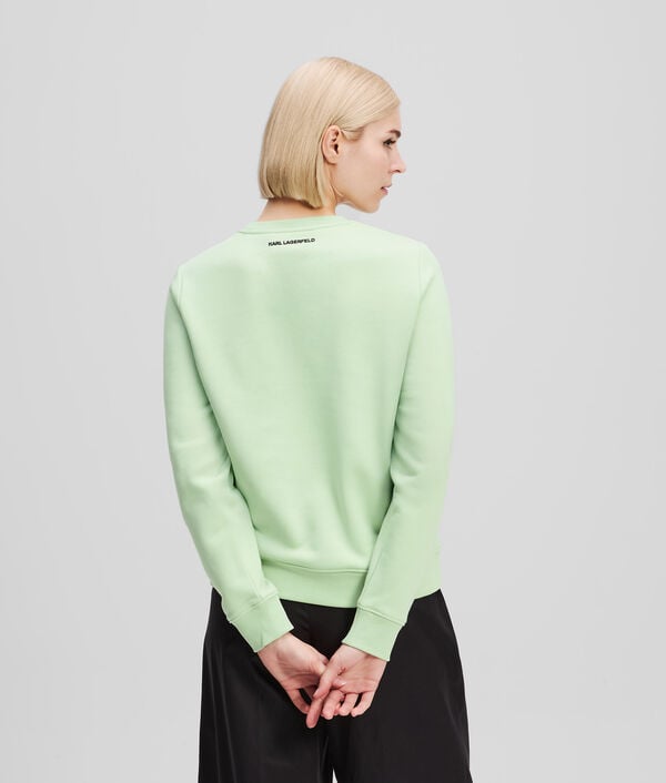 Karl Lagerfeld SWEAT-SHIRT À STRASS IKON KARL & CHOUPETTE