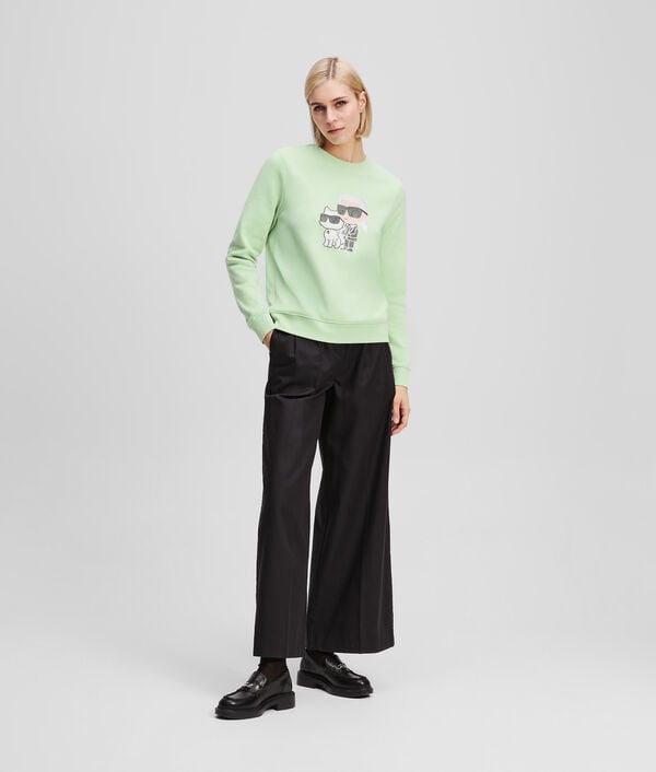 Karl Lagerfeld SWEAT-SHIRT À STRASS IKON KARL & CHOUPETTE