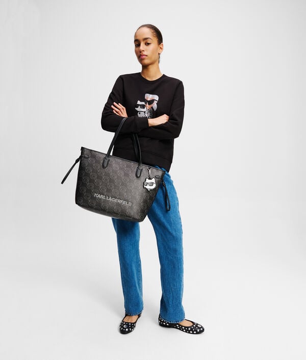 Karl Lagerfeld SWEAT-SHIRT À STRASS IKON KARL & CHOUPETTE