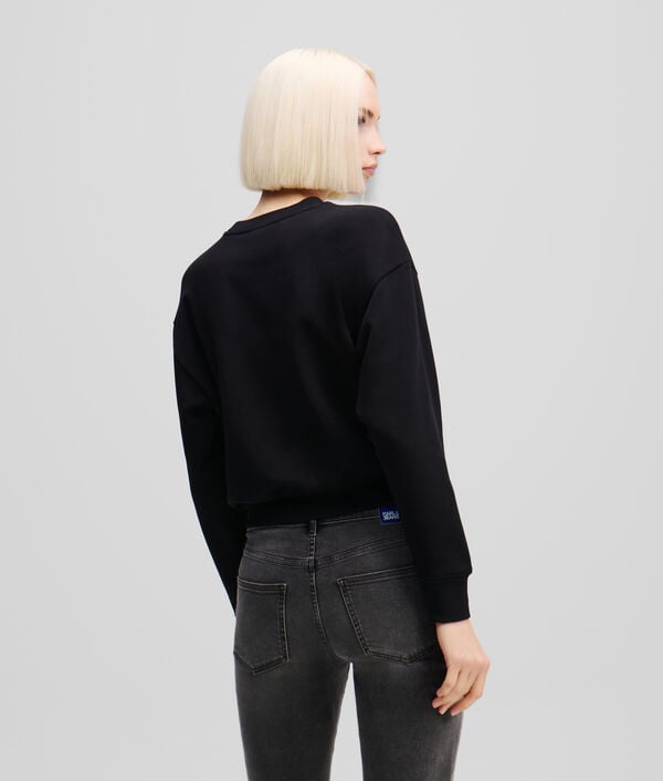 Karl Lagerfeld SWEAT-SHIRT EFFET DÉLAVÉ KLJ MONOGRAM