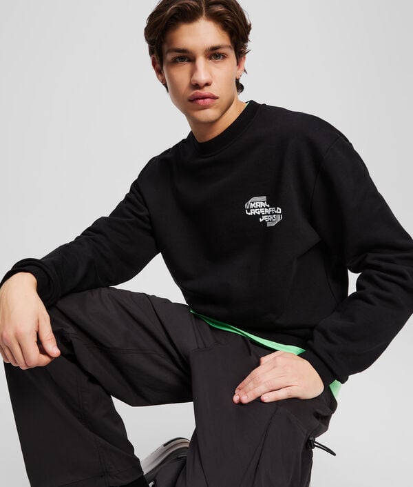 Karl Lagerfeld SWEAT-SHIRT POUR LE SPORT AVEC LE LOGO KLJ