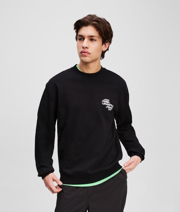 karl lagerfeld SWEAT-SHIRT POUR LE SPORT AVEC LE LOGO KLJ