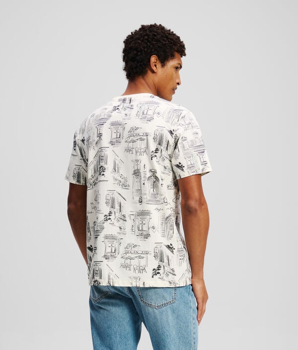 Karl Lagerfeld T-SHIRT À IMPRIMÉ INTÉGRAL KL X JORGE PARRA