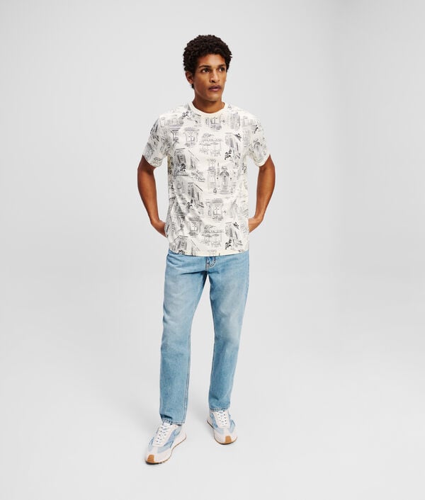 Karl Lagerfeld T-SHIRT À IMPRIMÉ INTÉGRAL KL X JORGE PARRA