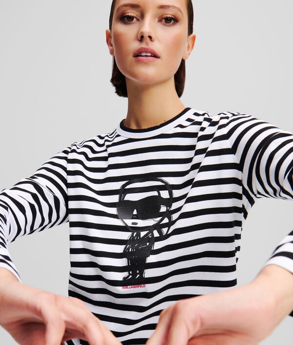 Karl Lagerfeld T-SHIRT À MANCHES LONGUES ET À RAYURES IKON