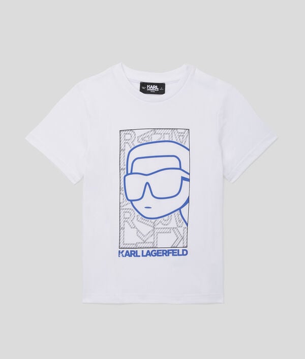 karl lagerfeld T-SHIRT À SILHOUETTE IKON POUR GARÇONS