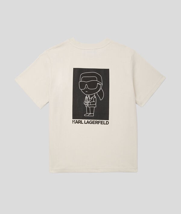 karl lagerfeld T-SHIRT À SILHOUETTE IKON POUR GARÇONS