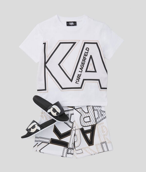 Karl Lagerfeld T-SHIRT AVEC GRAND LOGO KARL POUR GARÇONS