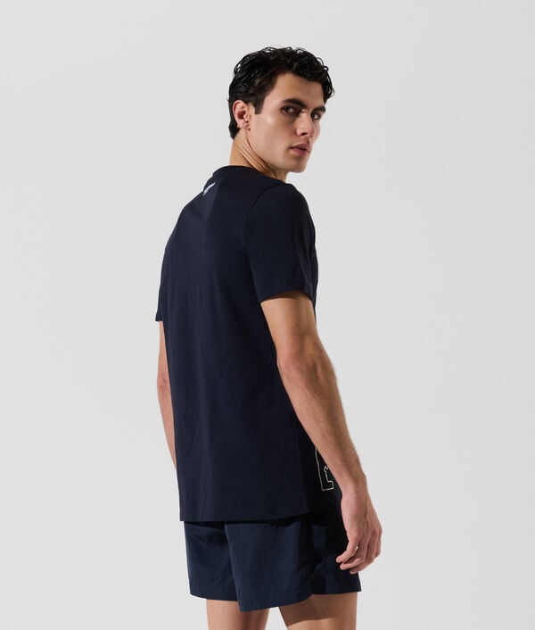 Karl Lagerfeld T-SHIRT DE PLAGE À LOGO KARL MÉTALLISÉ