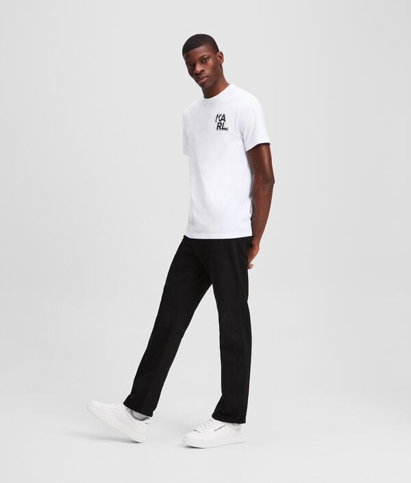 Karl Lagerfeld T-SHIRT ESPRIT UNIVERSITAIRE À LOGO KARL