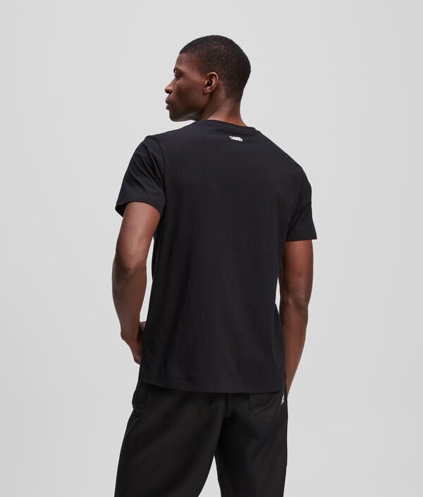 Karl Lagerfeld T-SHIRT ESPRIT UNIVERSITAIRE À LOGO KARL